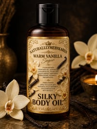 Image 3 of “WARM VANILLA SUGAR” “SILKY BODY OIL, BUTTERIFFIC body butter, whipped sugar scrub