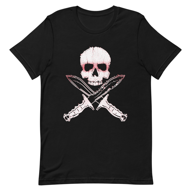 Stabby Roger Skull 'N Knives T-Shirt