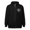 Racketeer Radio KFQX Emblem Unisex heavy blend zip hoodie