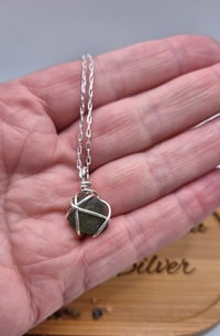 Image 3 of Wire Wrapped Seaglass Necklaces