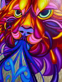 Image 3 of Tongue Tied - Original Painting