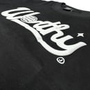 Image 3 of Worthy Script T-Shirt Black
