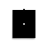 HAMY Logo - Poster Print