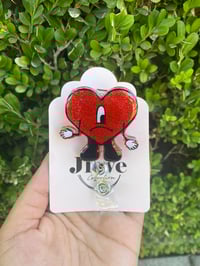 Image 1 of Bad bunny badge reel ( 3 options)