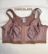 Chocolate Sculpt Support Bra