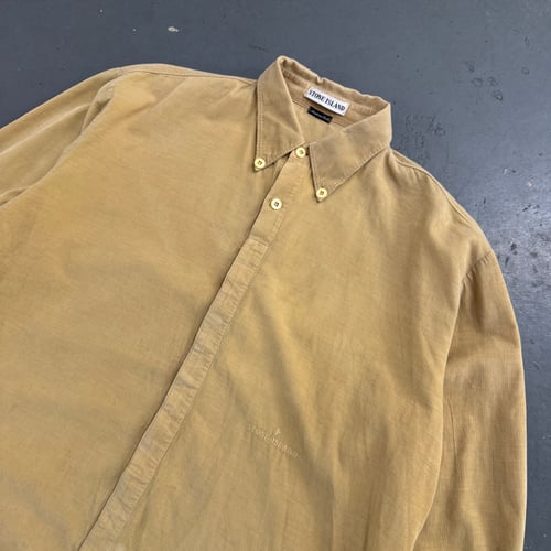 Image of AW1997 Stone Island Corduroy Shirt, Size XL