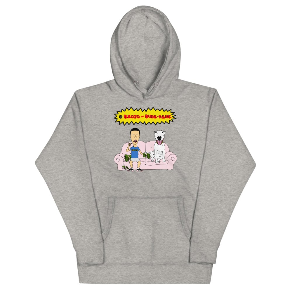 Image of BAUSO & BUDZ DANK COUCH HOODIE