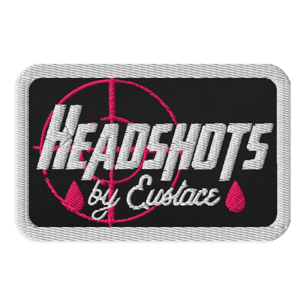 Image of Headshots by Eustace Embroidered Patch