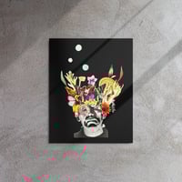 Image 6 of Frankenflower - Metal Prints - 3 Size Options - Botanical Art - Halloween Decor 