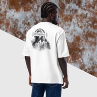 He's Him - Oversized Heavyweight T-shirt