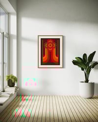 Image 4 of 'Rise Above' 250gsm Matt Art Print Vintage Groove Design