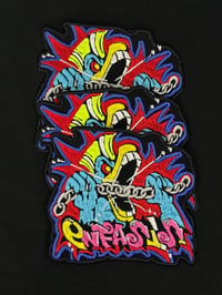 Image 2 of SET 3 EMBROIDERED PATCHES 