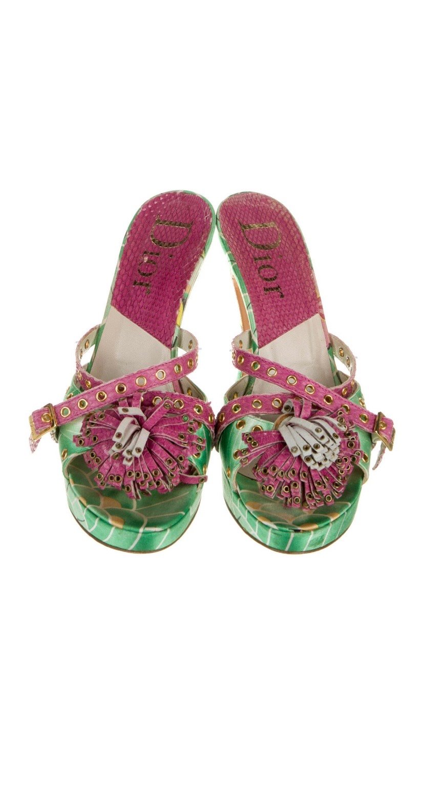 Image of DIOR by JOHN GALLIANO SANDALS 