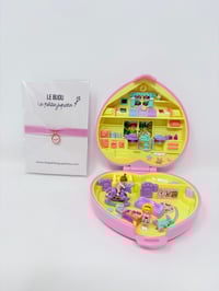 Image 5 of Ensemble bracelet et Polly Pocket coeur rose nursery