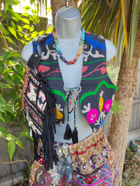 Image 2 of New York Embroidered Waistcoat Top dark grey 6-12