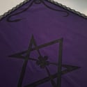 Tarot/Altar Cloth with Unicursal Hexagram