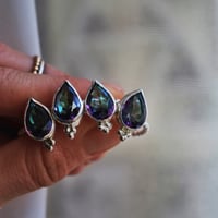 Image 1 of Mystic Topaz Amulet Ring 
