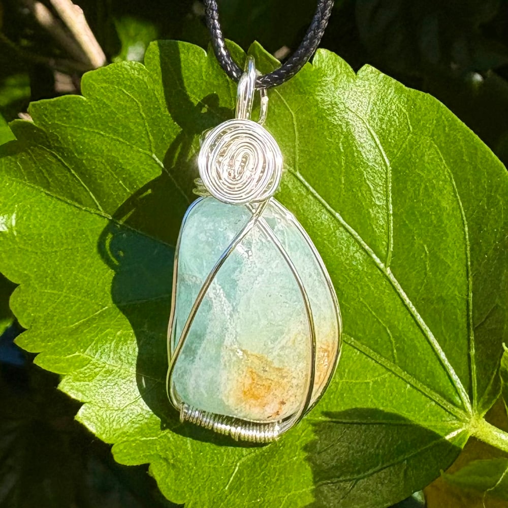 Image of aquamarine pendant