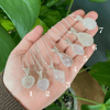 white moonstone crystal necklaces!