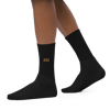 ZH Embroidered socks