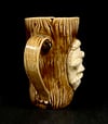 Wooden Face Mug 