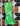 SCHUTZ GREEN WEDGE BOOT
