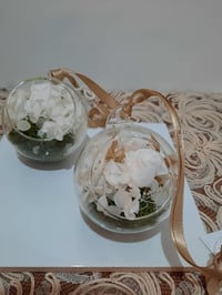 Image 4 of December 6th Christmas Preserved Flower Glass Bauble Workshop - Brisbane 