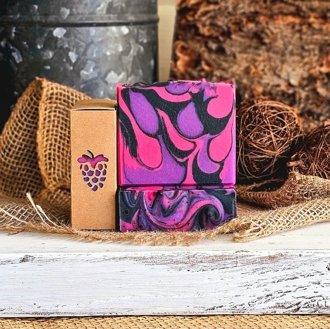 Black Raspberry & Vanilla ~ Goat Milk Soap