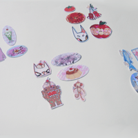 Image 3 of Whimsy sticker pack