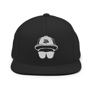 Image of White Cap & Locs Snapback