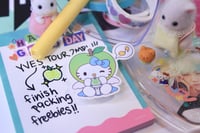 Image 1 of hello yves sticker