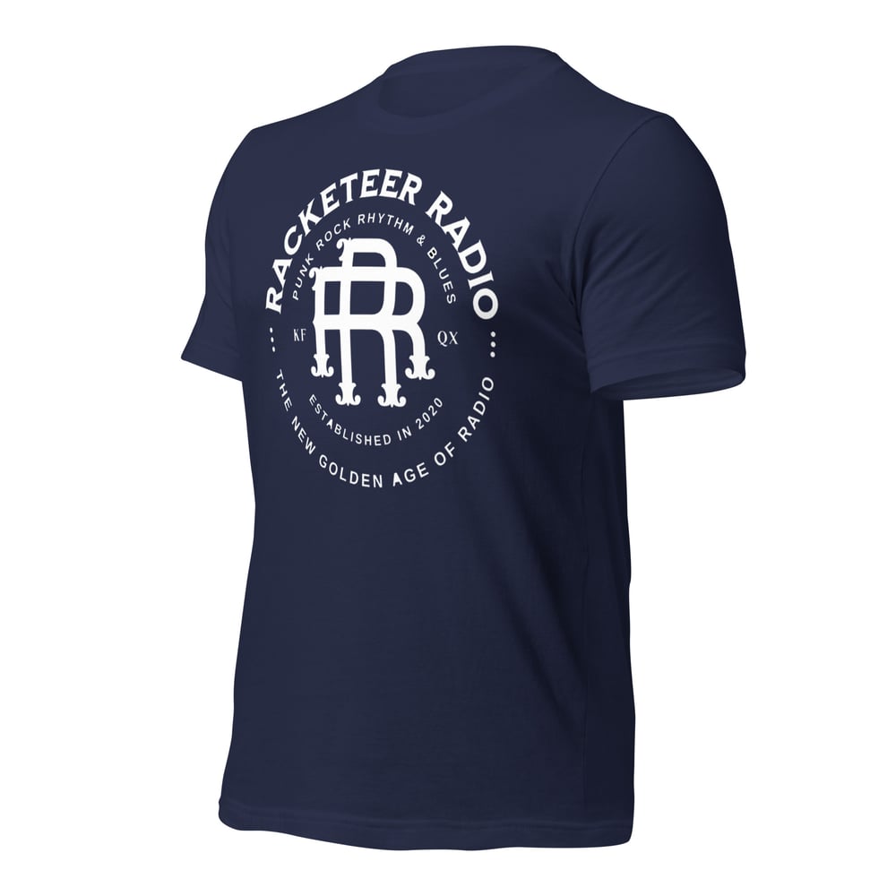 Racketeer Radio KFQX Emblem Unisex t-shirt