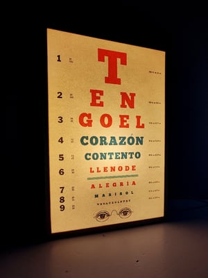 Image of Agudeza visual. Marisol.