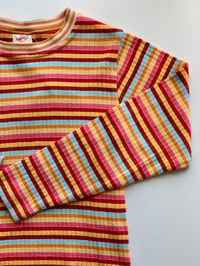 Image 2 of Oilily ribbed long sleeve top 9 - 10 years 