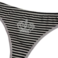 Image 2 of in_the_cards thong (grey)