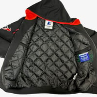 Image 5 of Starter Heavy Fleece Quilted Jacket Texans 
