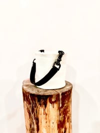 Image 1 of Reptilian White Paint Bucket Mini Bag