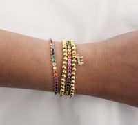 Over the Rainbow Tennis Bracelet 