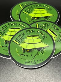 Image 1 of KNIFE & PIPE D.O.A. 69' DEATH COIN STICKER 
