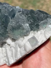 Image 5 of Inner Mongolia Candle Quartz & Fluorite Specimen #2500