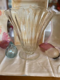 Image 2 of TALL VENETIAN GLASS VASE