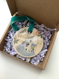 Image 2 of Budgie ceramic decoration 