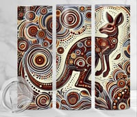 aboriginal art #4  20oz tumbler