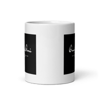 Image 2 of Omo ja Omi logo White glossy mug
