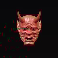 Image 1 of Hannya Mask Unpainted