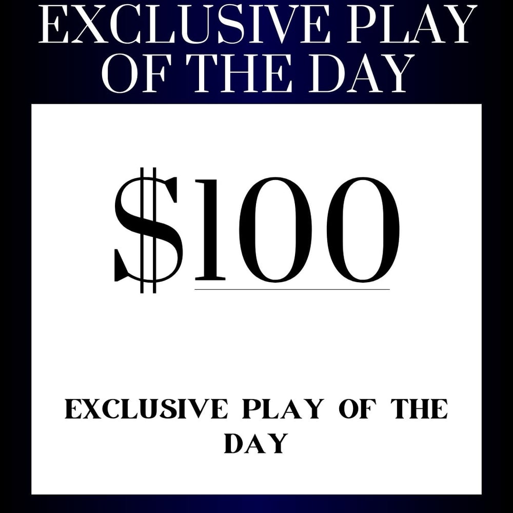 Image of EXCLUSIVE PLAY OF THE DAY