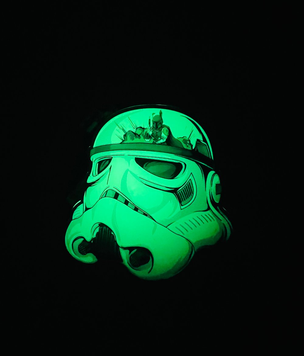 ACRYLIC REFLECTIONS: TROOPER