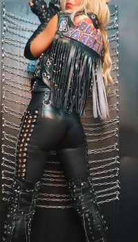 Image 1 of BLACK SABBATH LORD OF THIS WORLD FRINGE TOP