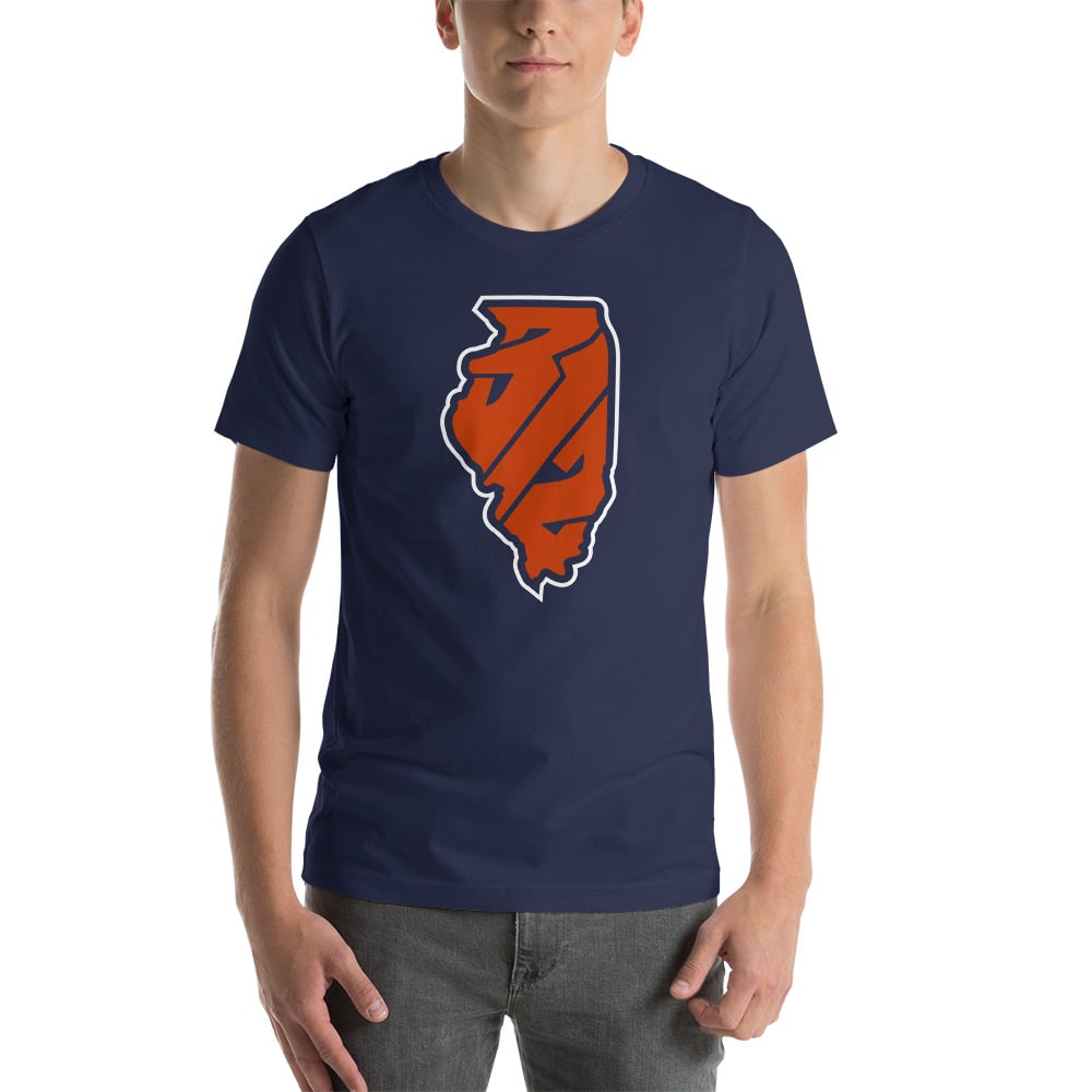 Chicago Orange 312 Short-Sleeve Unisex T-Shirt