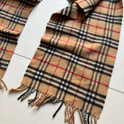 Image of Burberry Wool Scarf